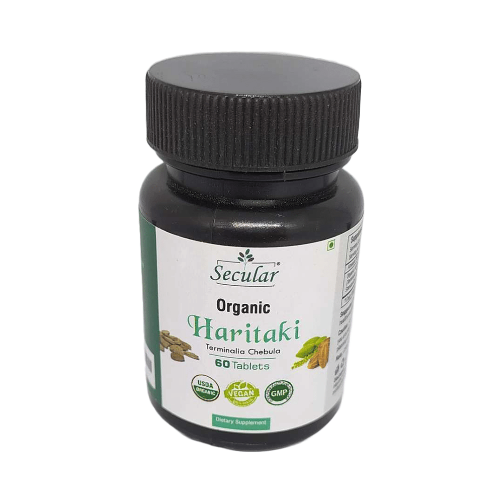 Secular Organic Haritaki Tablet