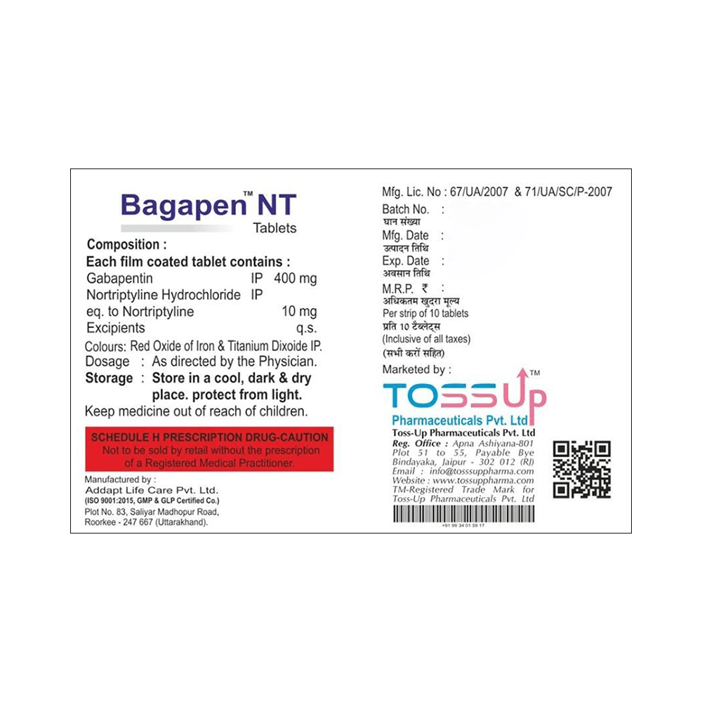 Bagapen-NT Tablet - Image 2