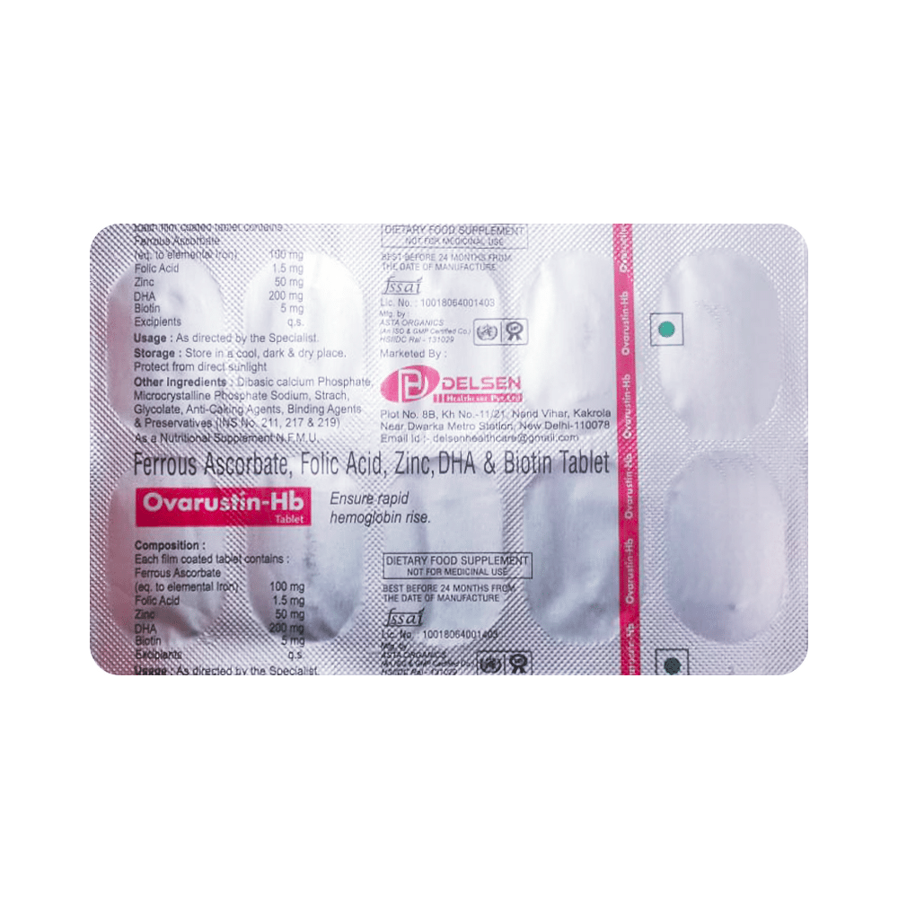Ovarustin-Hb Tablet - Image 2