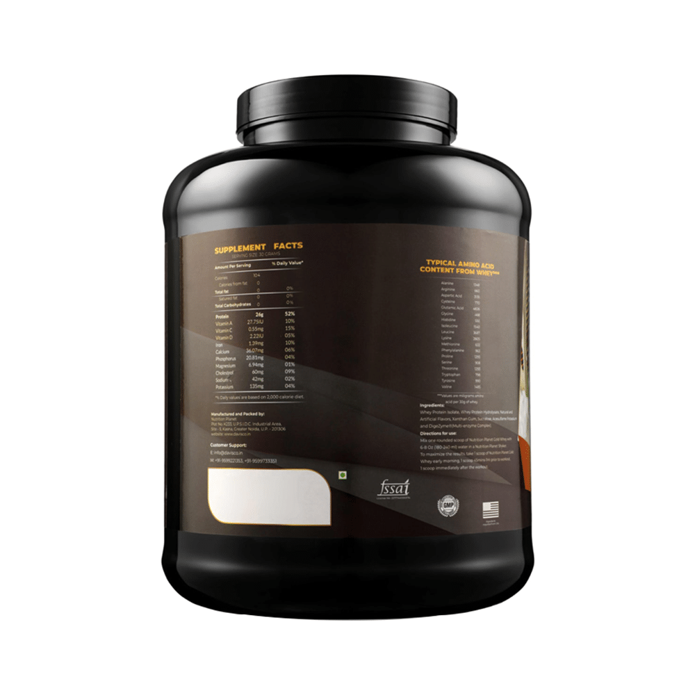 Nutrition Planet Gold Whey Powder Vanilla Icecream - Image 2