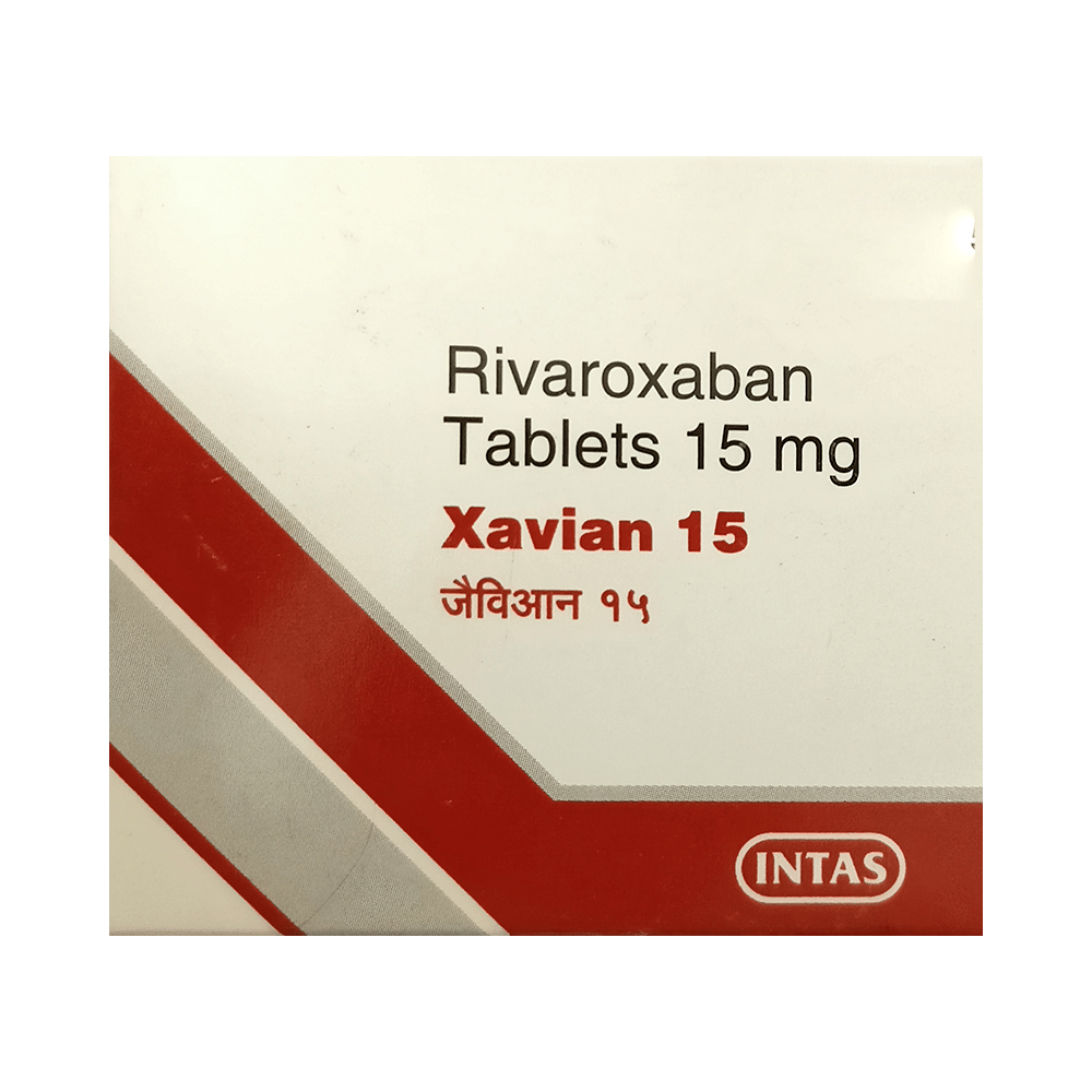 Xavian 15mg Tablet - Image 1