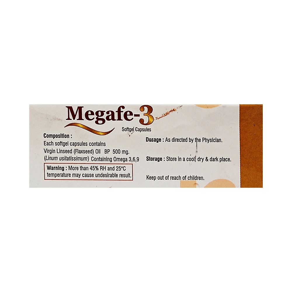 Megafe 3 Softgel Capsule - Image 2