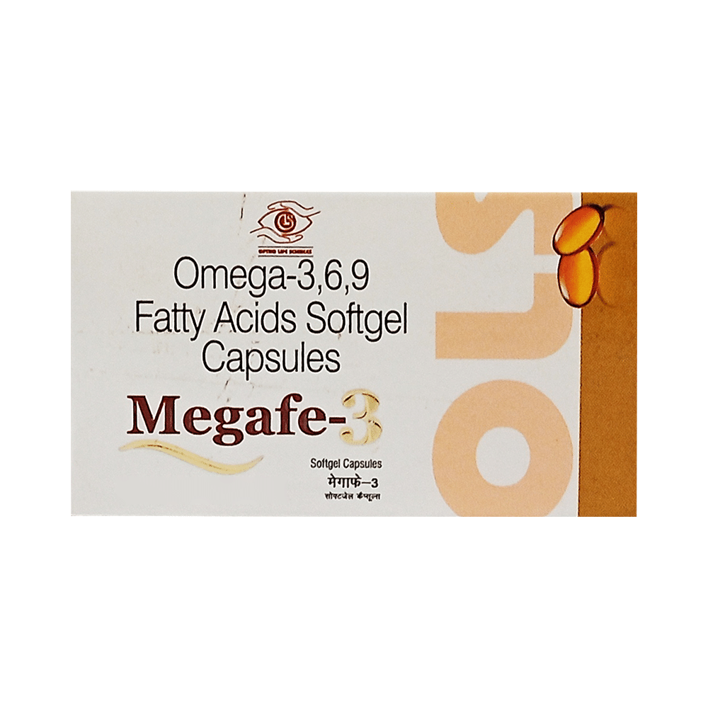 Megafe 3 Softgel Capsule - Image 1