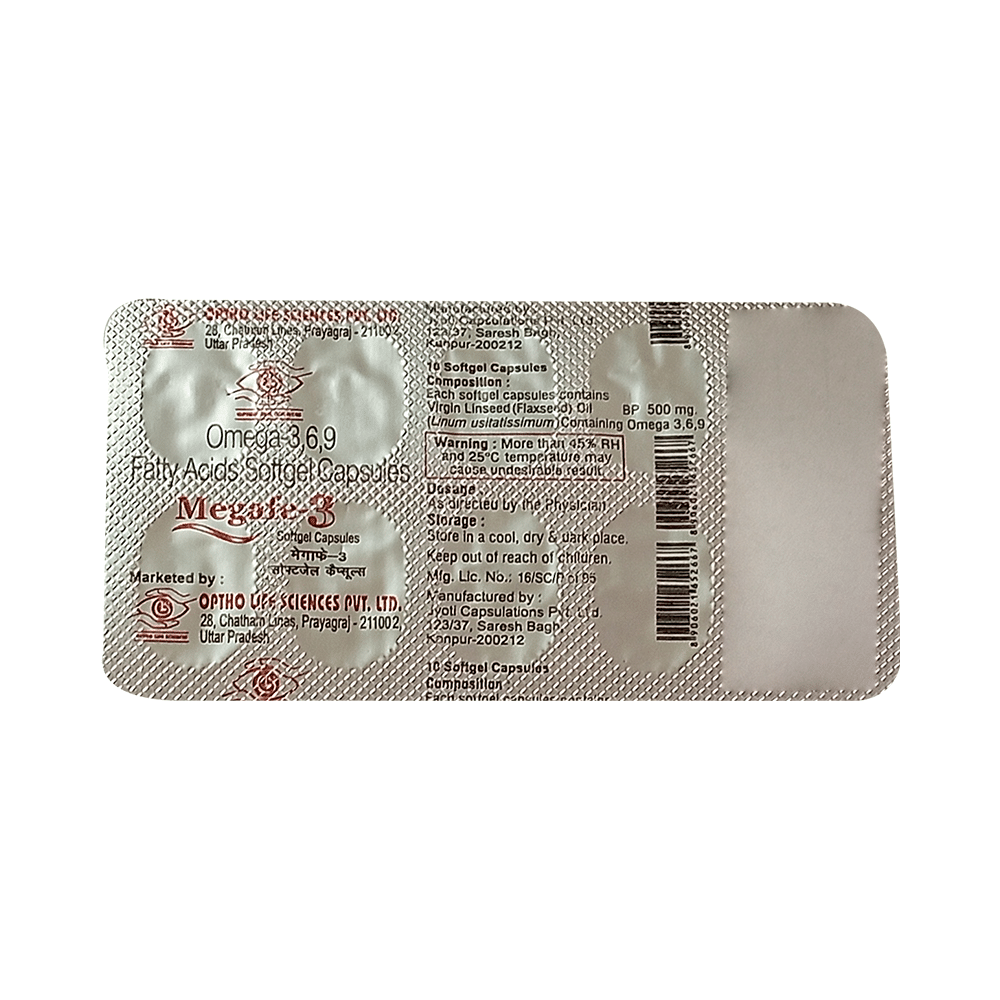 Megafe 3 Softgel Capsule - Image 3