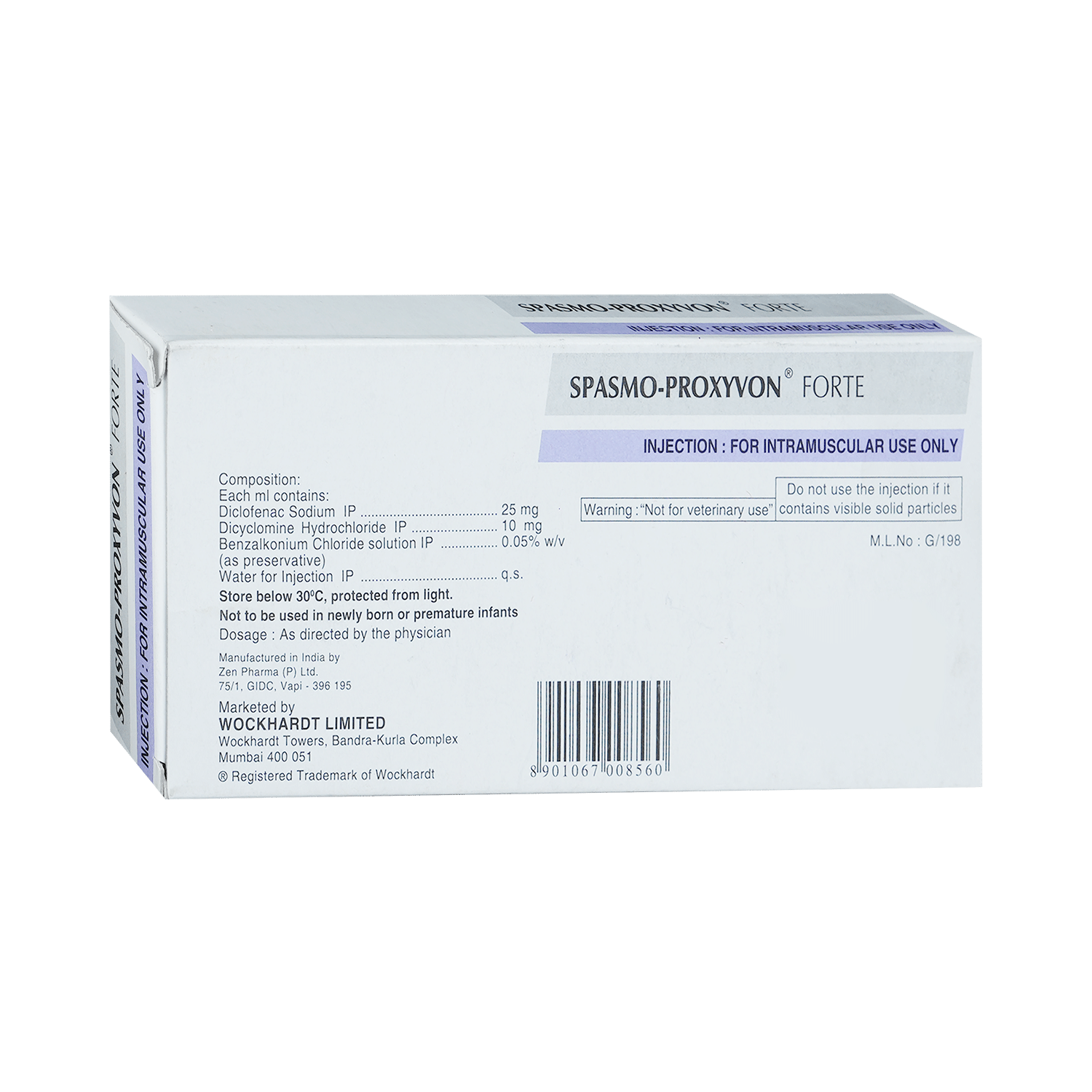 Spasmo-Proxyvon Forte Injection - Image 4