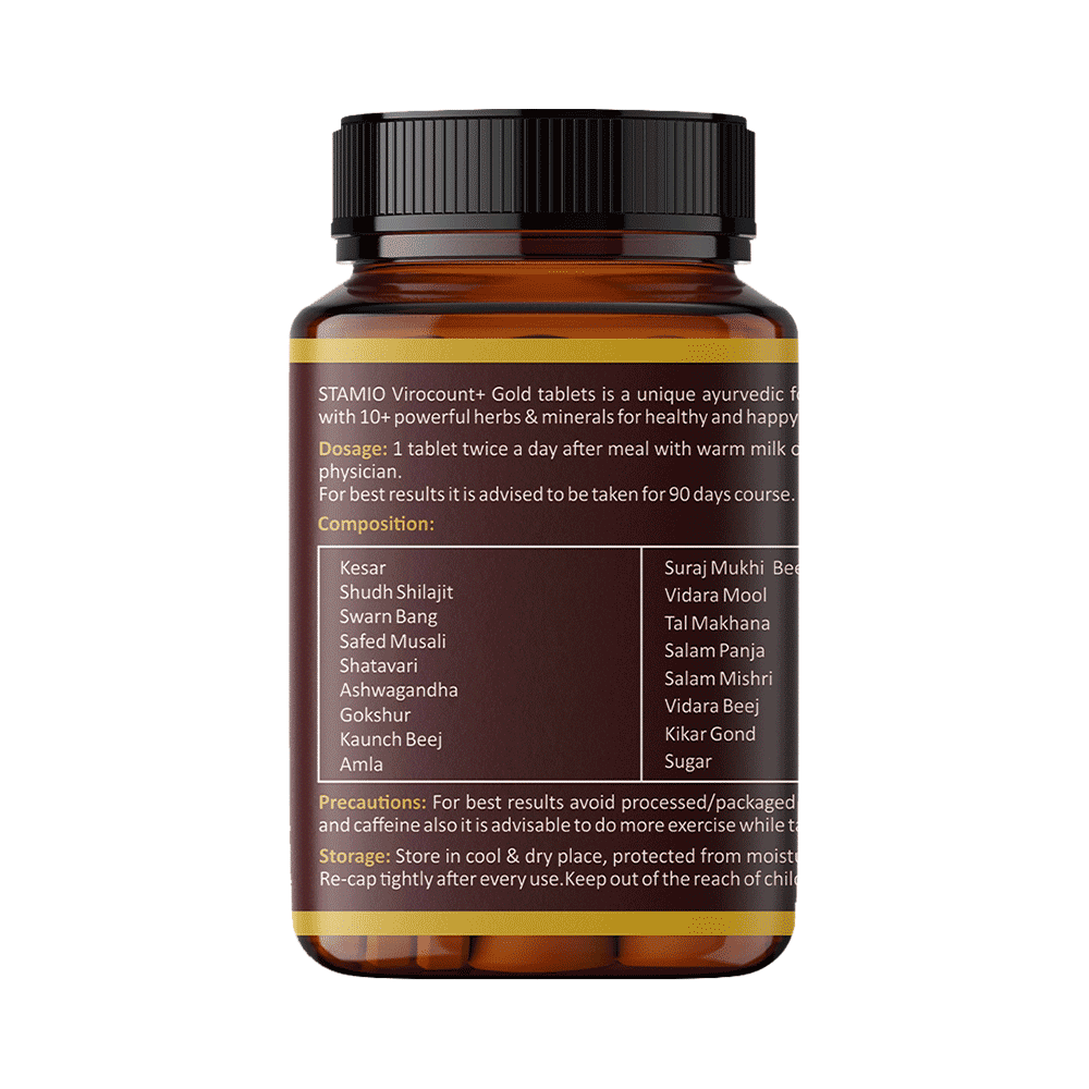 Stamio Virocount + Gold Tablet (60 Each) - Image 3