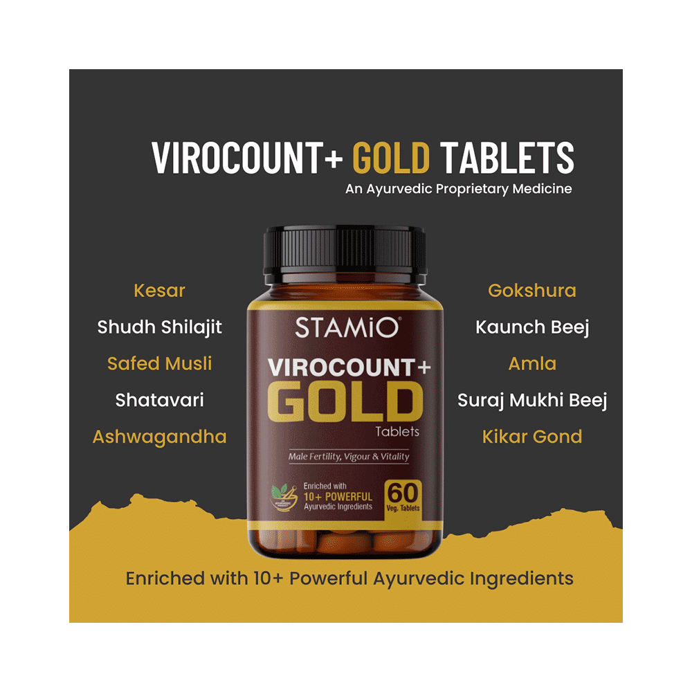 Stamio Virocount + Gold Tablet (60 Each) - Image 5
