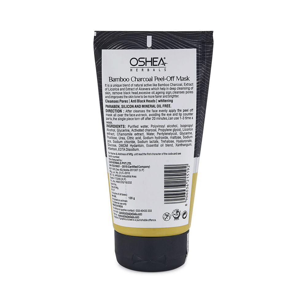 Oshea Herbals Bamboo Charcoal Peel Off Mask - Image 2