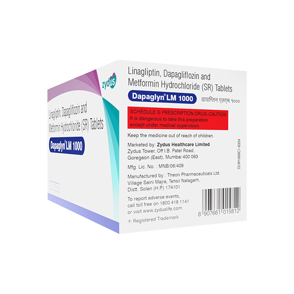 Dapaglyn LM 1000 Tablet SR - Image 2