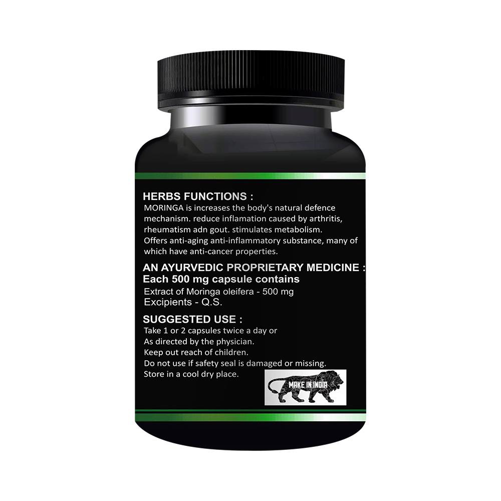 Floarkart Moringa 500mg Capsule - Image 3