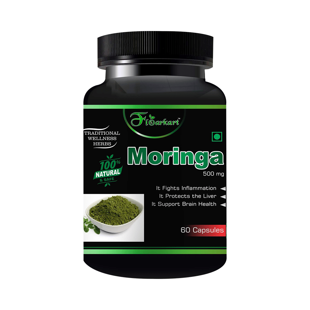 Floarkart Moringa 500mg Capsule - Image 1