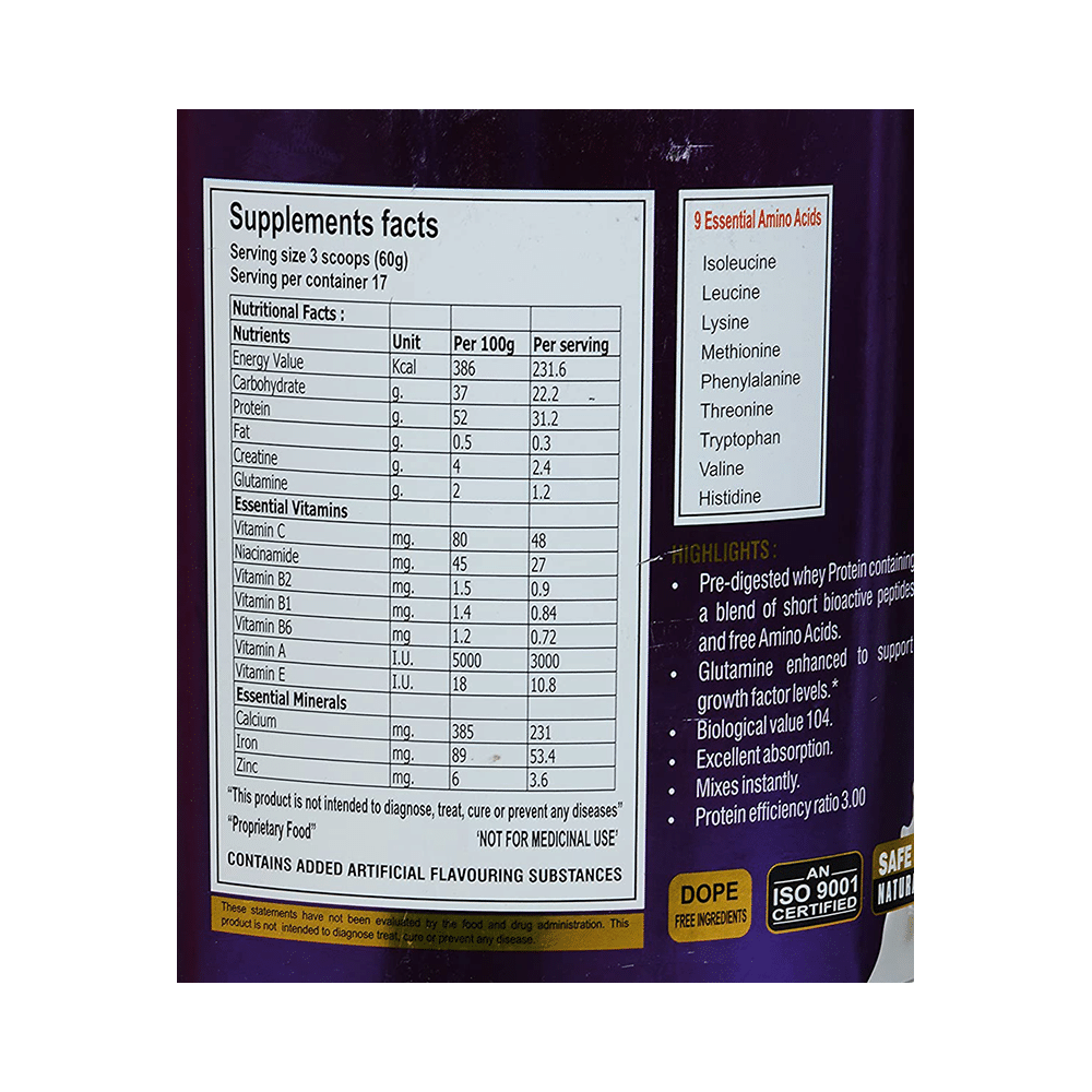 Ankerite Rubey Whey Build Muscle Chocolate - Image 4