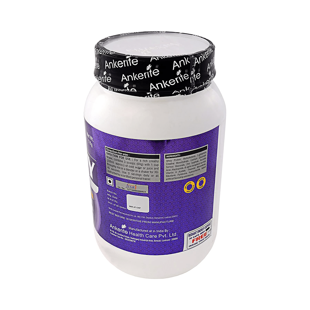 Ankerite Rubey Whey Build Muscle Chocolate - Image 3