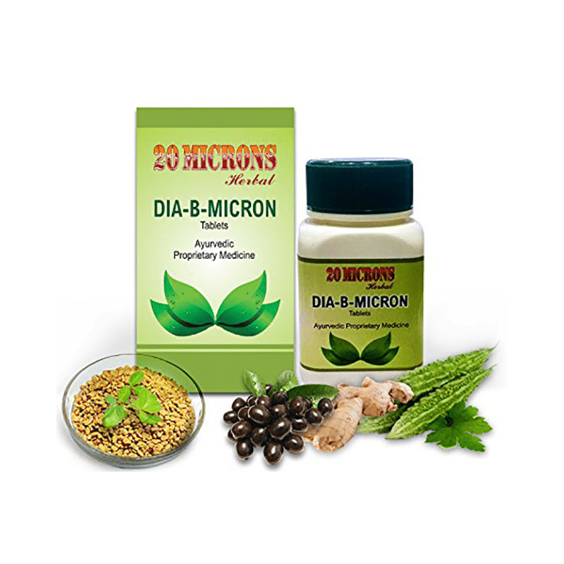 20 Microns Herbal Dia-B-Micron Forte Tablet - Image 1