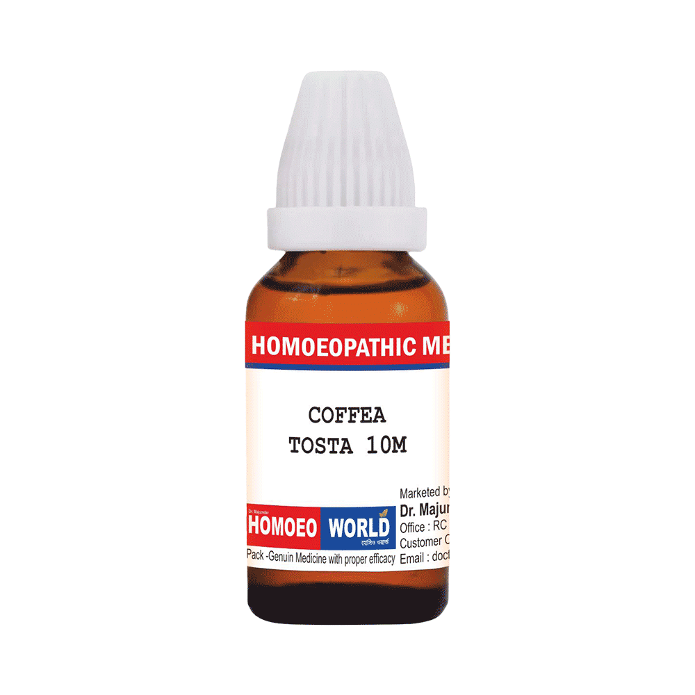 Dr. Majumder Homeo World Coffea Tosta Dillution 10M - Image 1