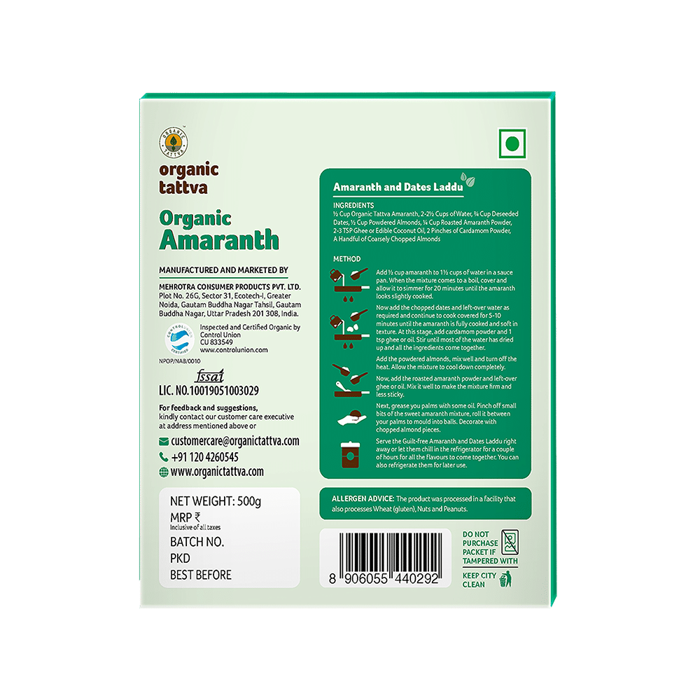 Organic Tattva Organic Amaranth Seeds - Image 3