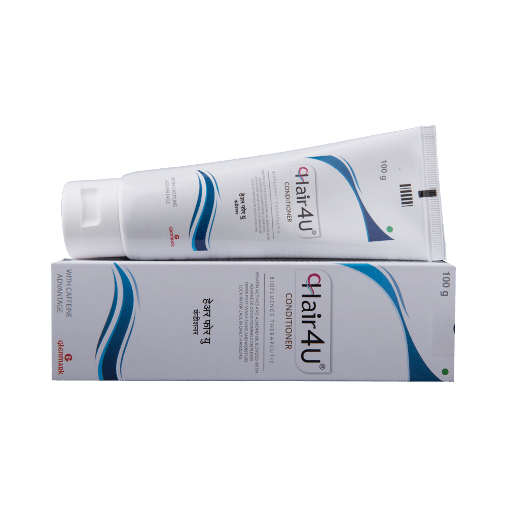 Hair 4U Conditioner with Keratin & Almond Oil - Image 1