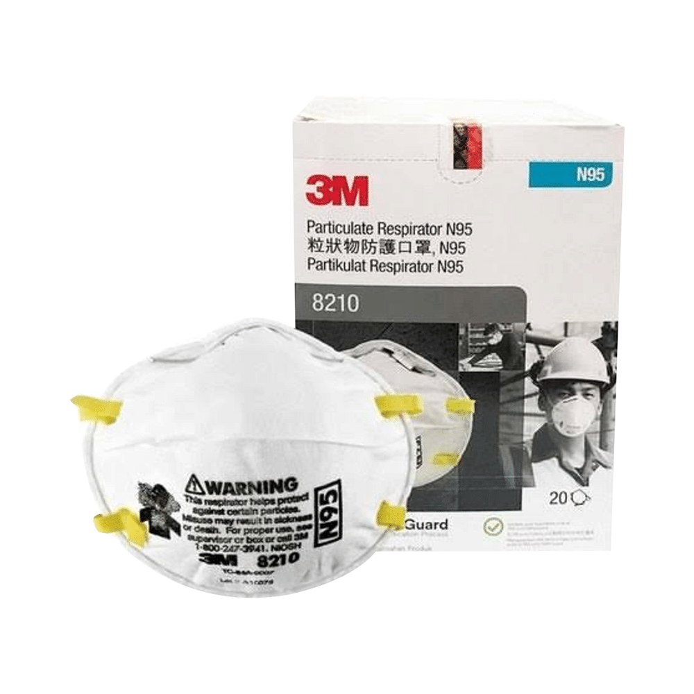 3M N95 8210 Particulate Respirator Mask - Image 4