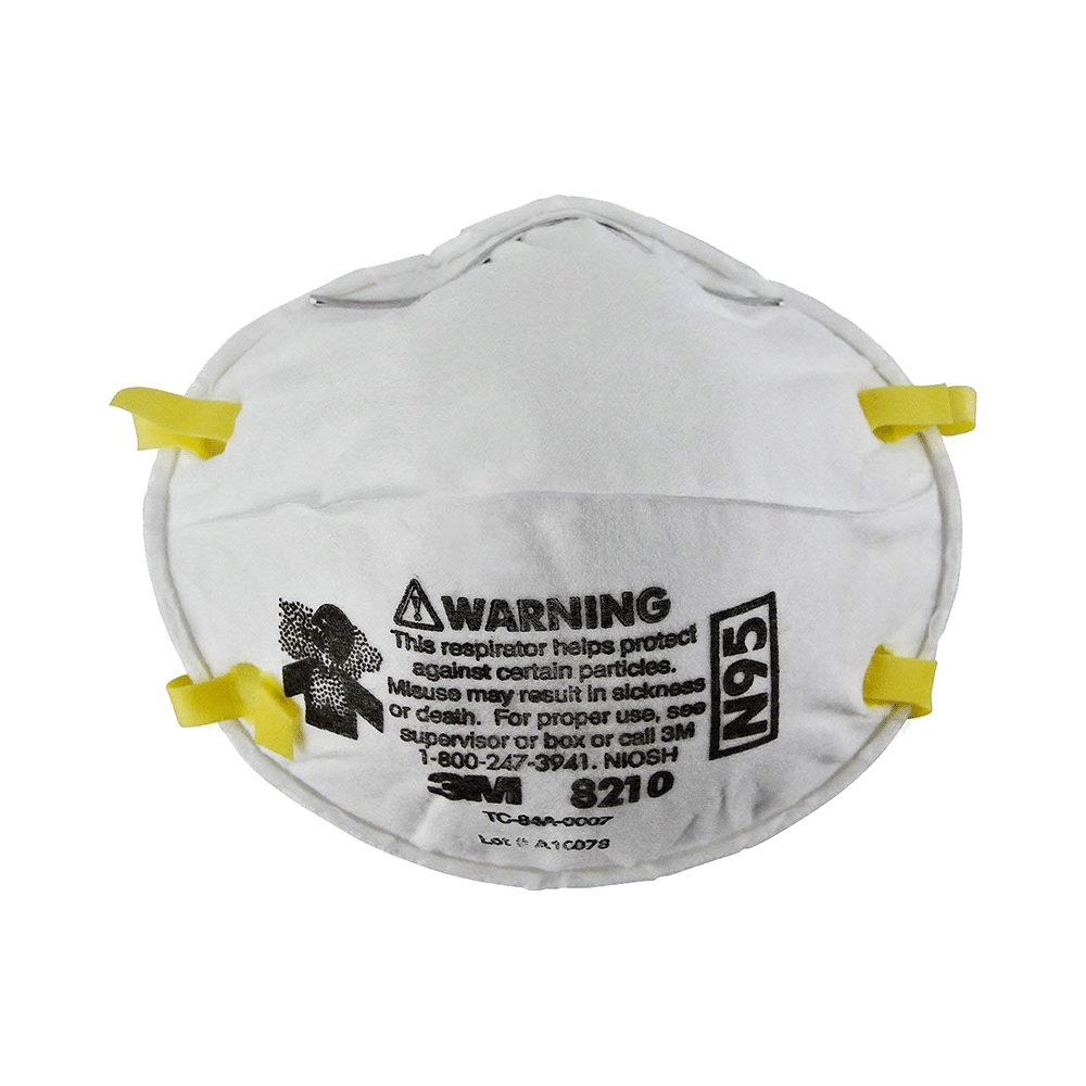 3M N95 8210 Particulate Respirator Mask - Image 1