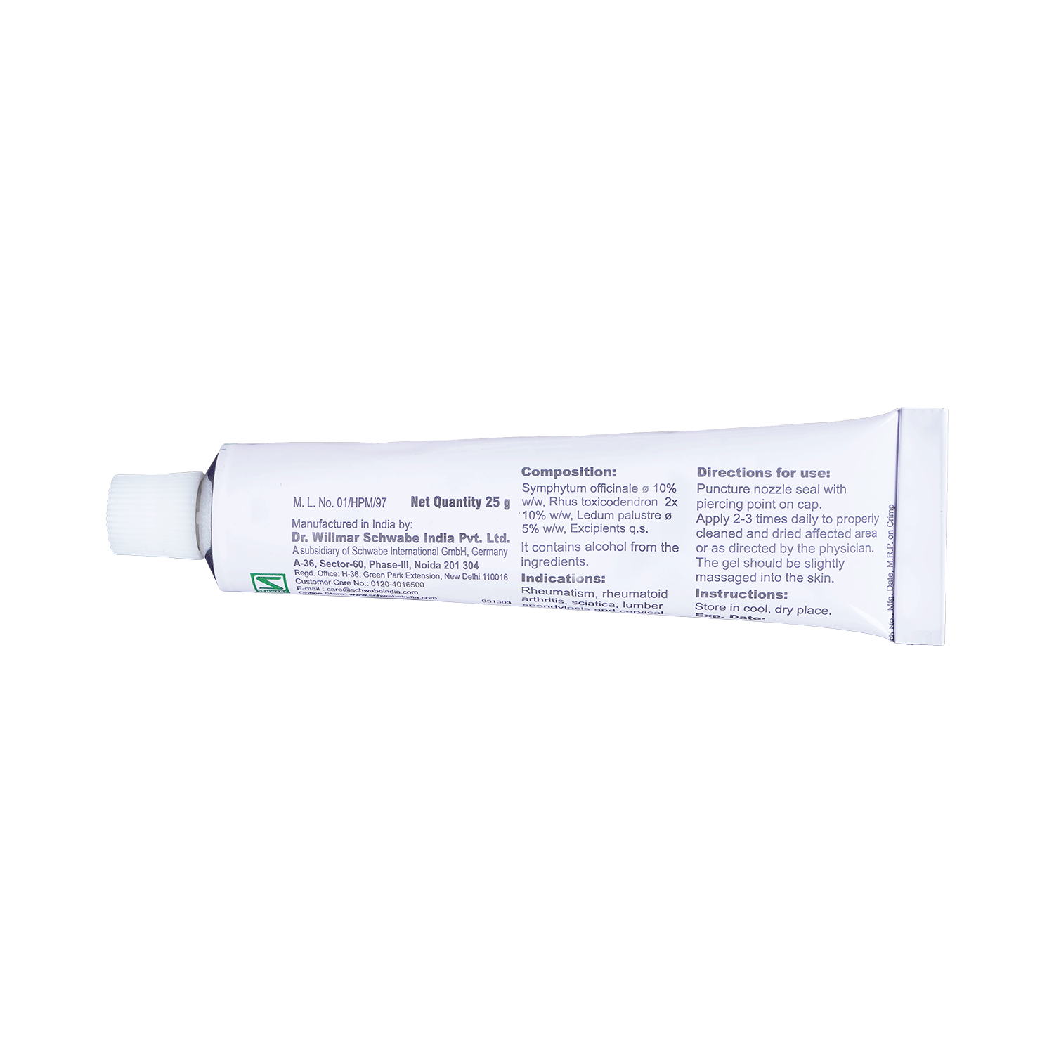 Dr Willmar Schwabe India Topi MP Gel - Image 5