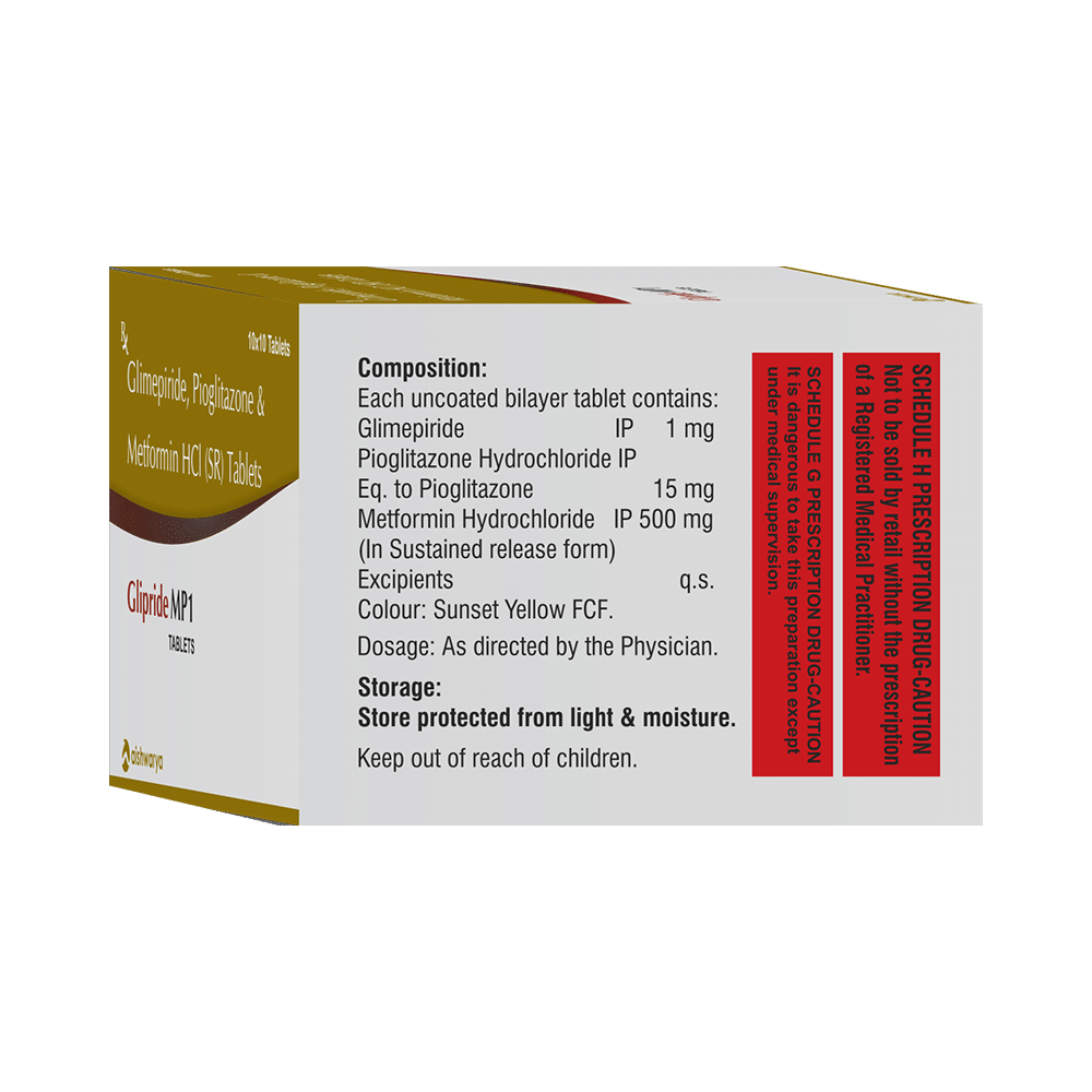 Glipride MP1 Tablet - Image 2