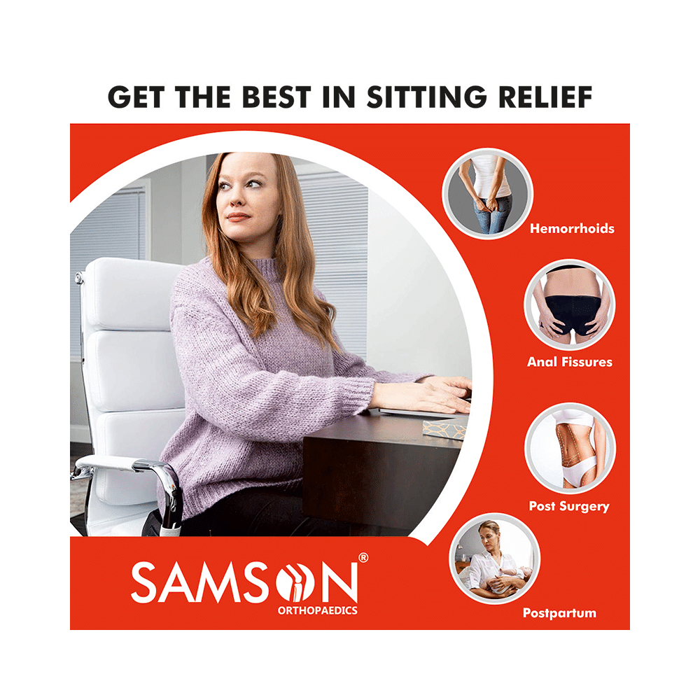 Samson LS0417 Ring Seat Pillow Universal Grey - Image 7
