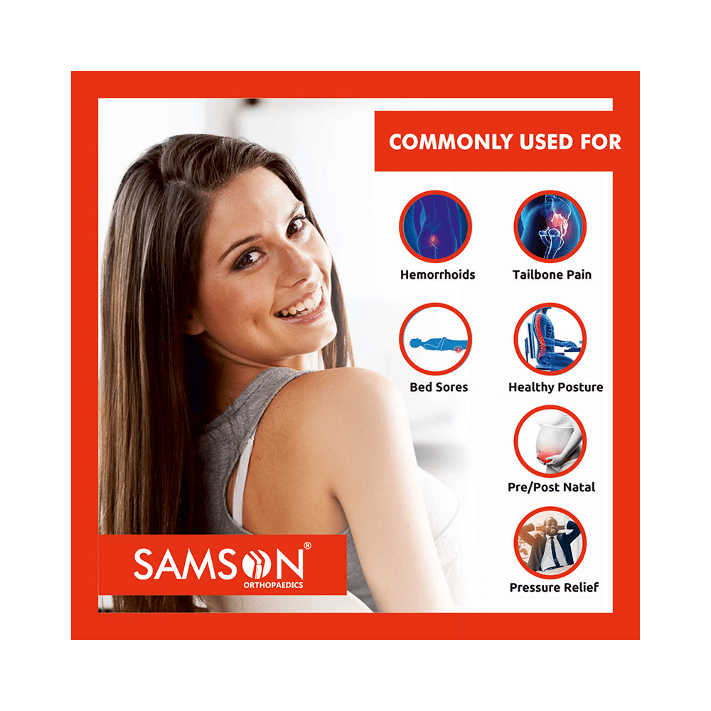 Samson LS0417 Ring Seat Pillow Universal Grey - Image 5