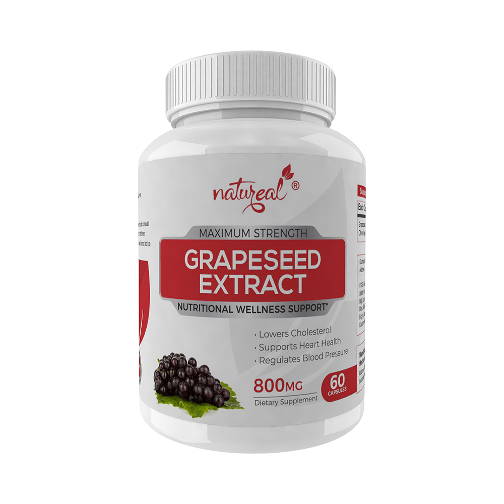 Natureal Grapeseed Extract 800mg Capsule - Image 1