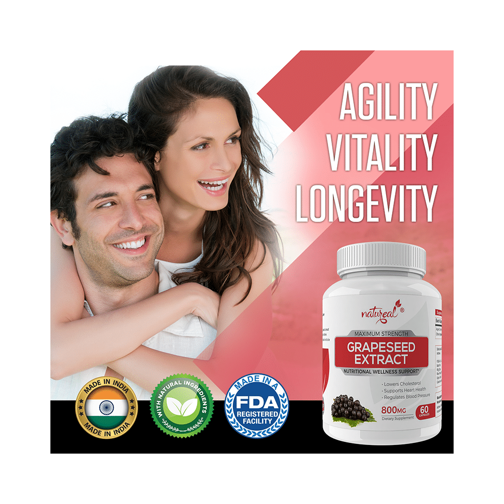 Natureal Grapeseed Extract 800mg Capsule - Image 6