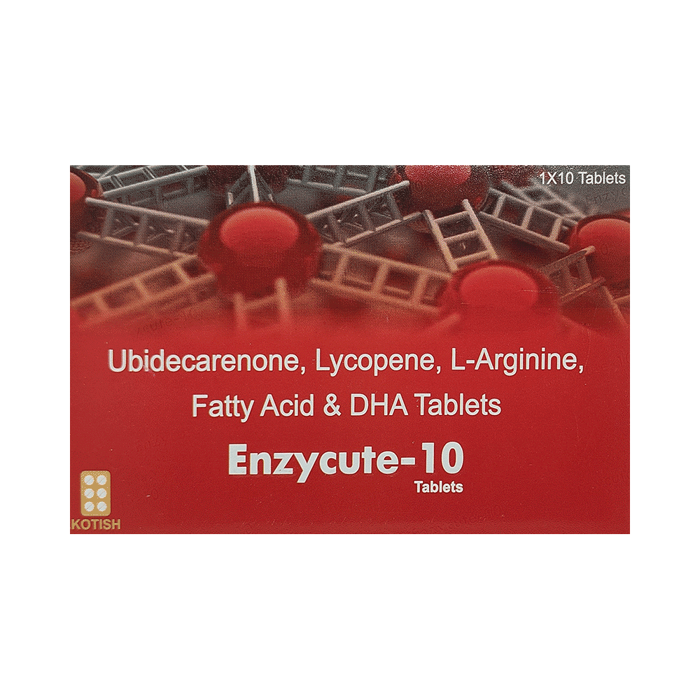 Enzycute 10 Tablet - Image 1