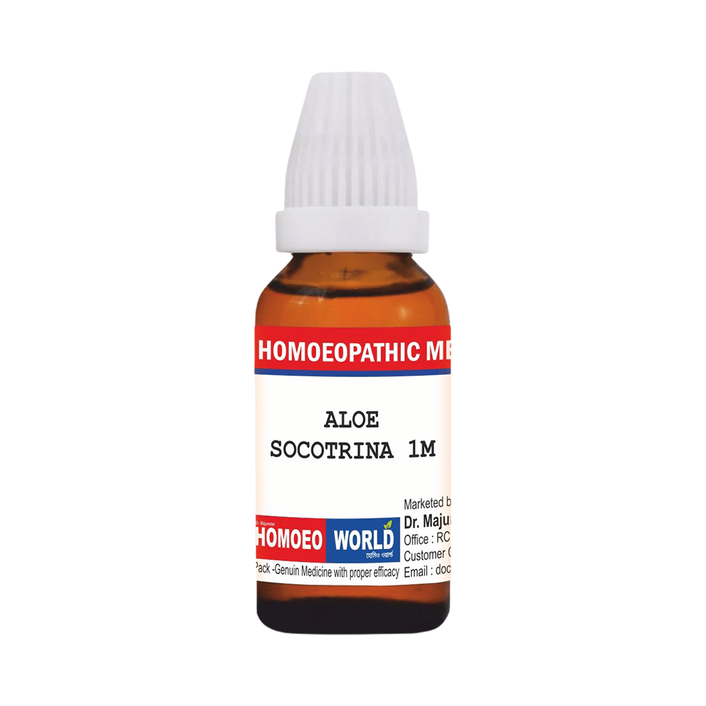 Dr. Majumder Homeo World Aloe Socotrina Dilution (30ml Each) 1M - Image 1