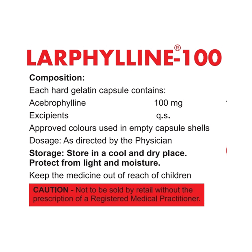 Larphylline 100 Capsule - Image 2