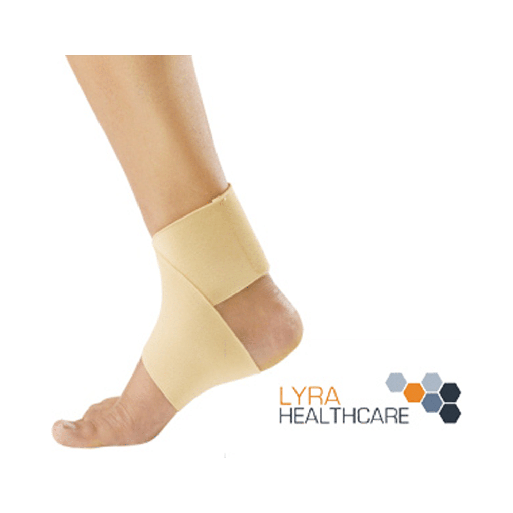 Lyra Healthcare Ankle Binder Band/Ankle Brace Beige - Image 3