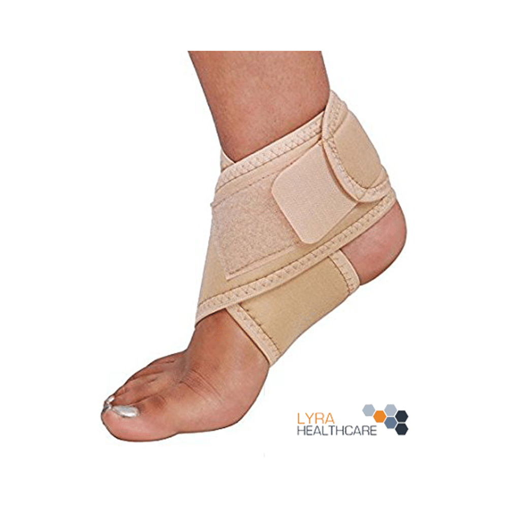 Lyra Healthcare Ankle Binder Band/Ankle Brace Beige - Image 1