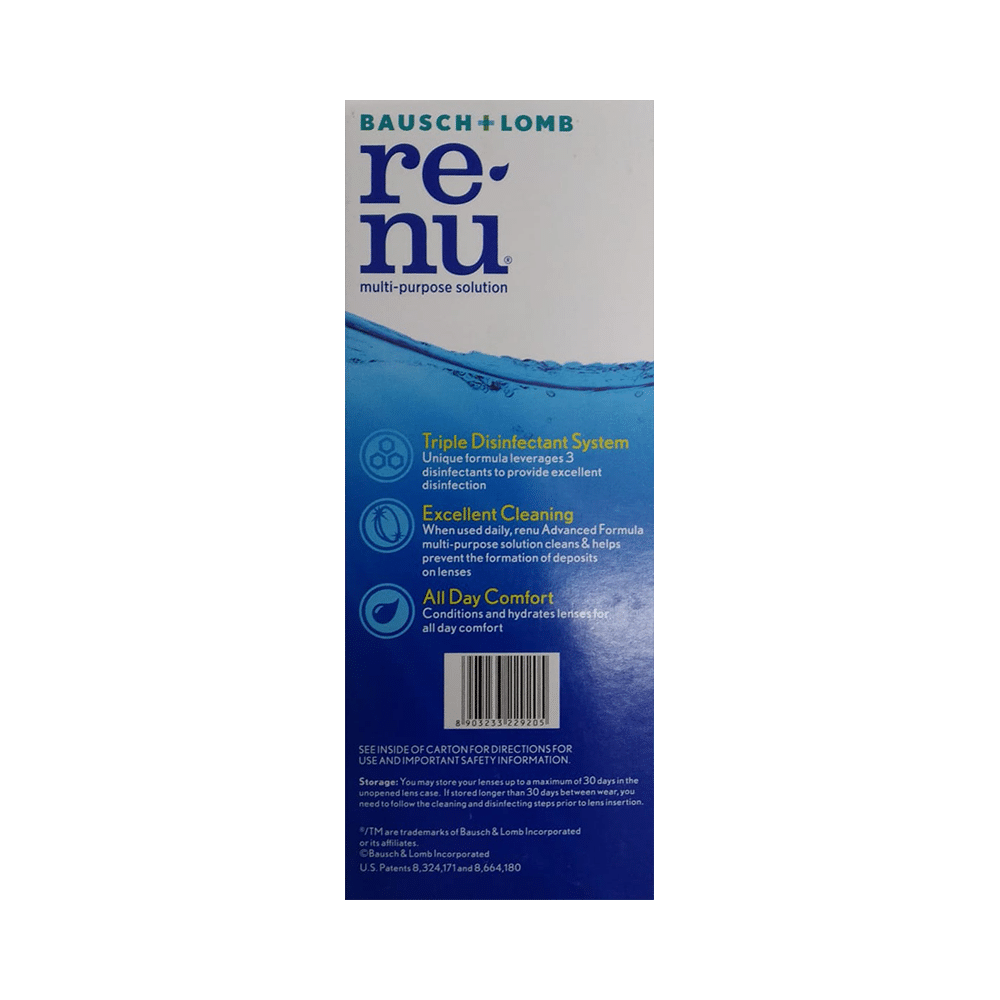Bausch + Lomb Renu Advanced Formula Multi-Purpose Solution - Image 4