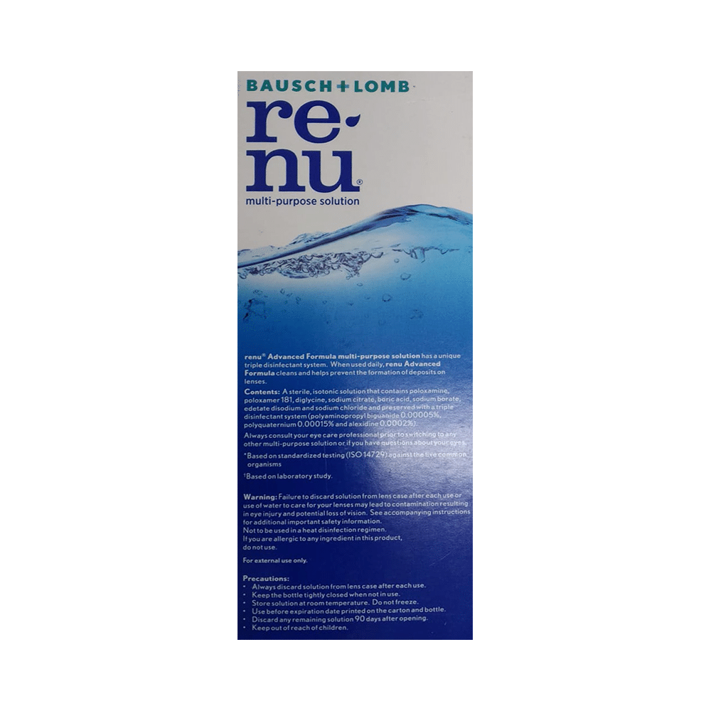 Bausch + Lomb Renu Advanced Formula Multi-Purpose Solution - Image 3