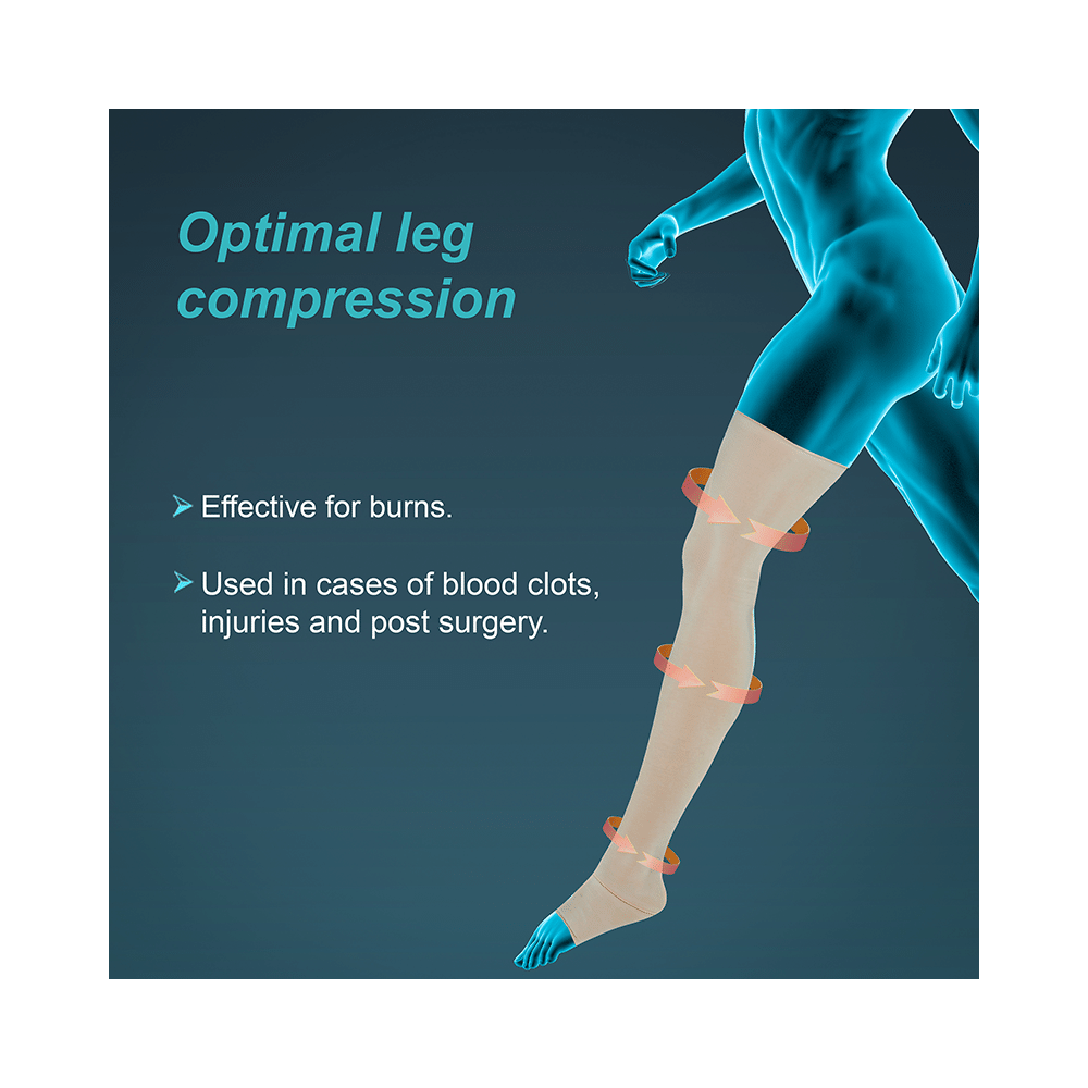 Tynor I 70 Medical Compression Stocking Mid Thigh Medium - Image 2