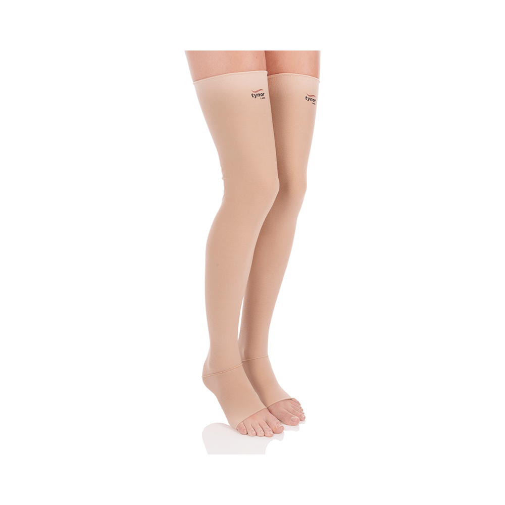 Tynor I 70 Medical Compression Stocking Mid Thigh Medium - Image 1