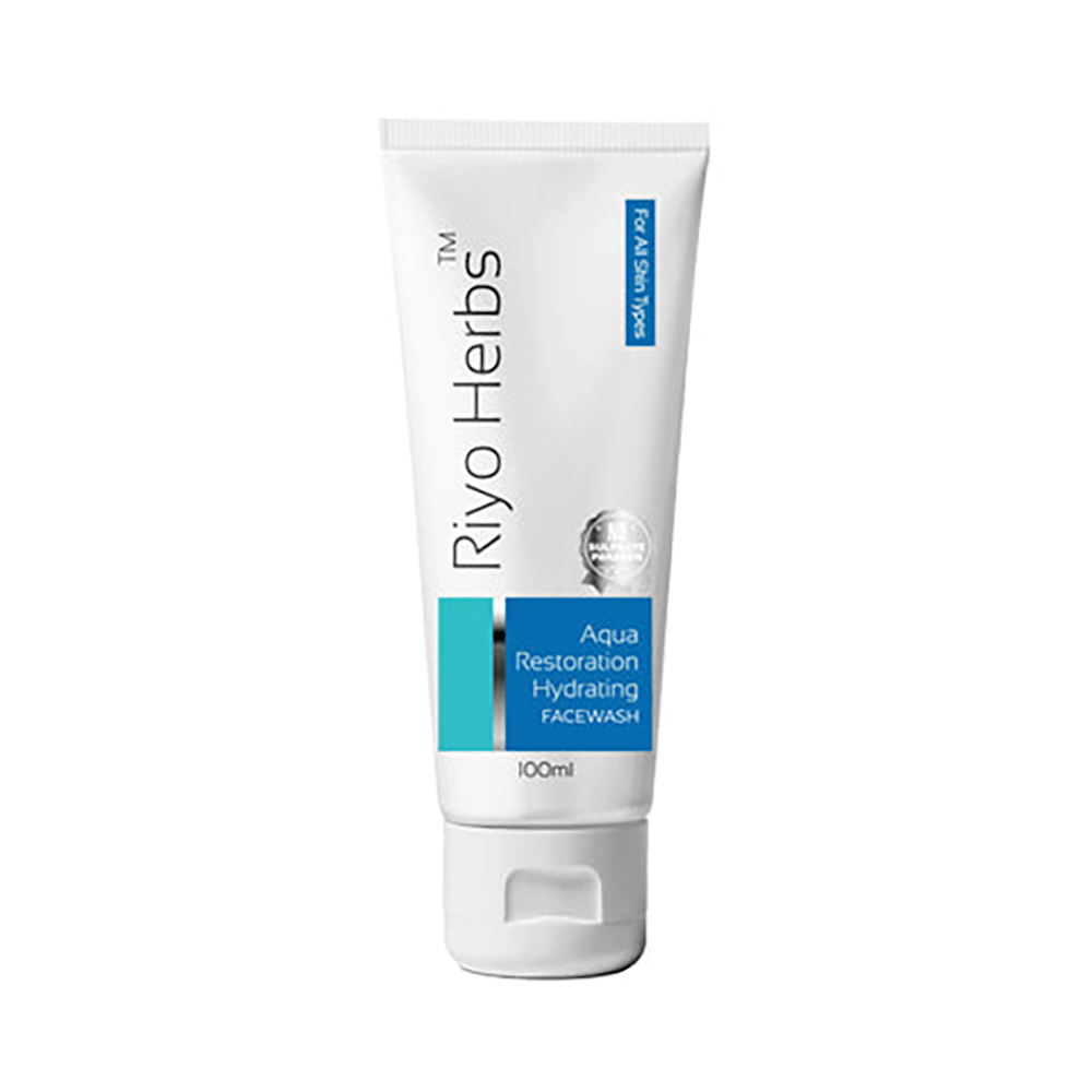 Riyo Herbs Aqua Restoration Hydrating Face Wash - Image 1