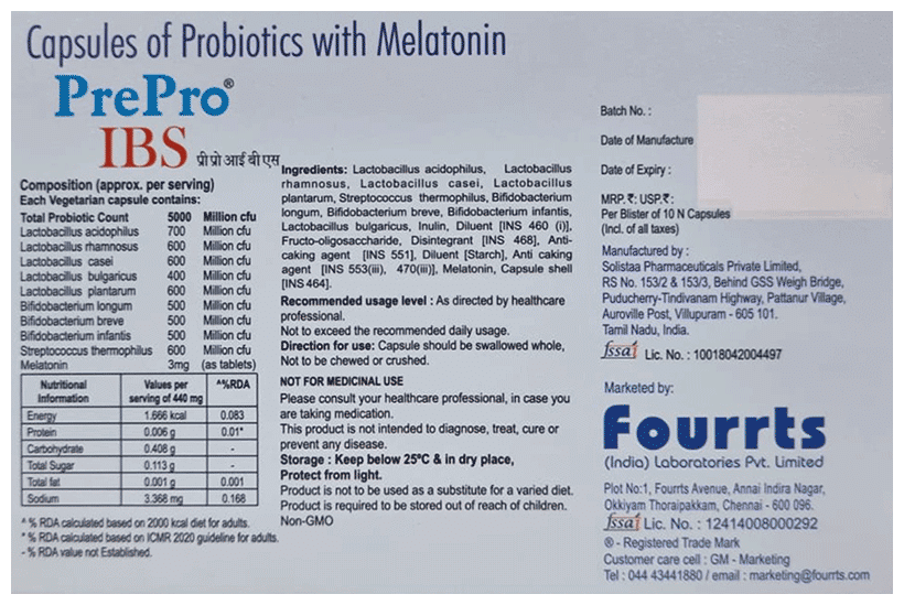 Pre Pro IBS Capsule - Image 2