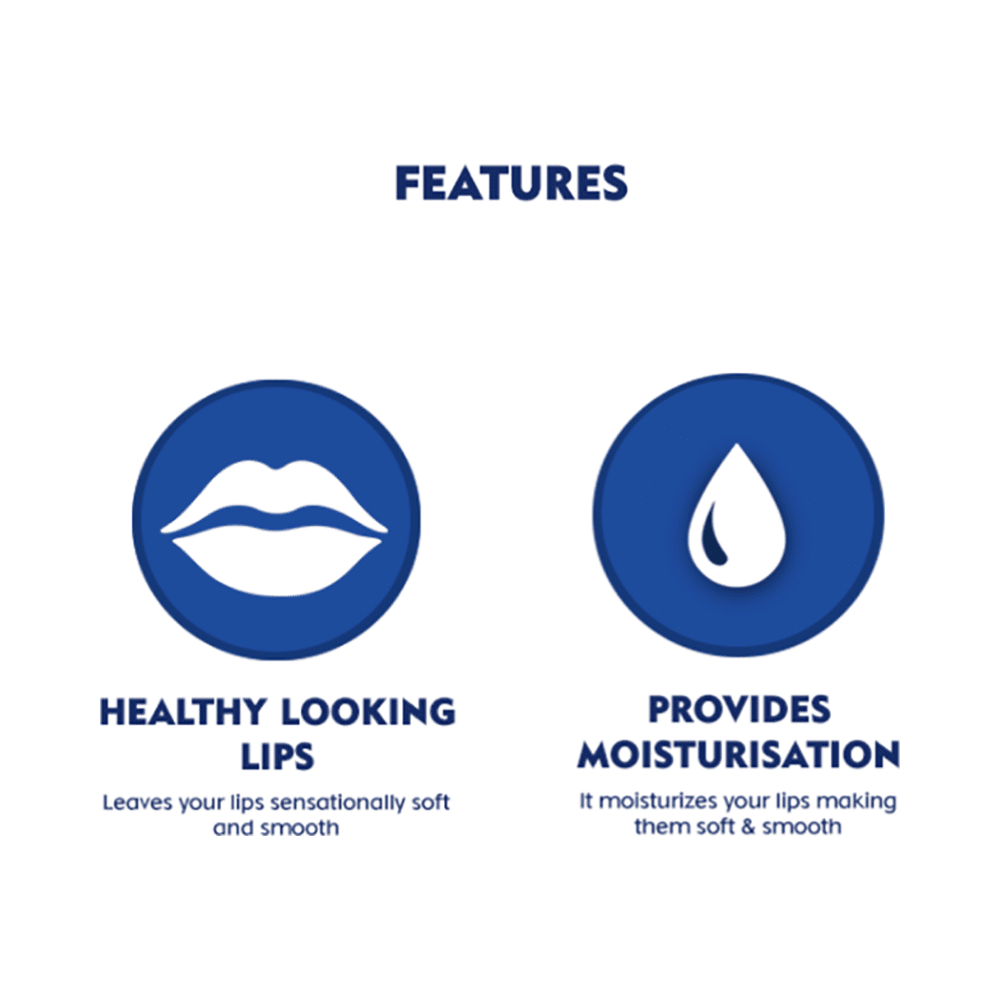 Nivea Lip Balm with Natural Oils | Strawberry Shine - Image 3