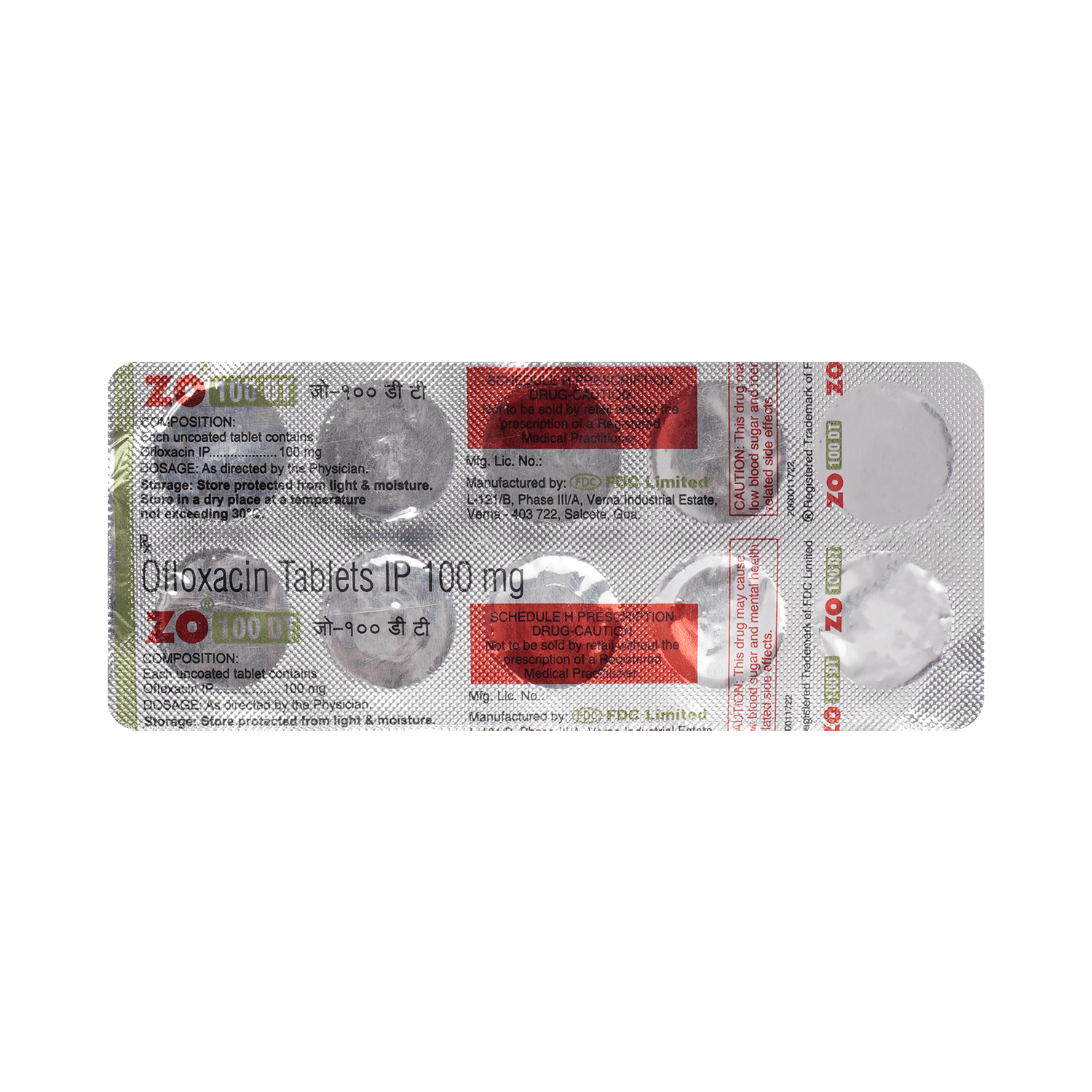 ZO 100mg Tablet DT - Image 3