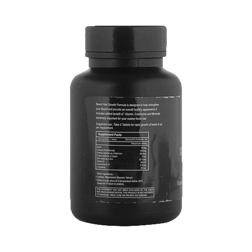 HealthVit Beard Hair Growth Formula Tablet - Image 2