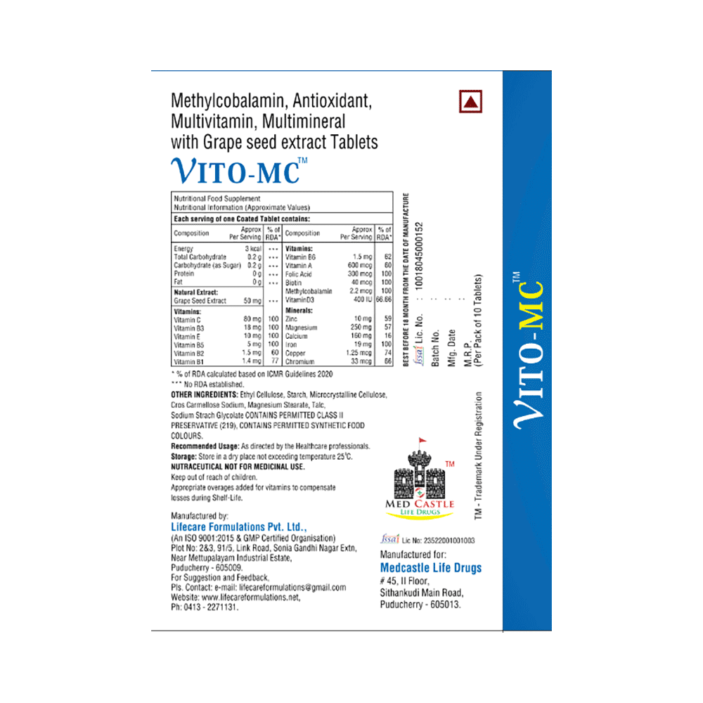 Vito-MC Tablet (15 Each) - Image 2