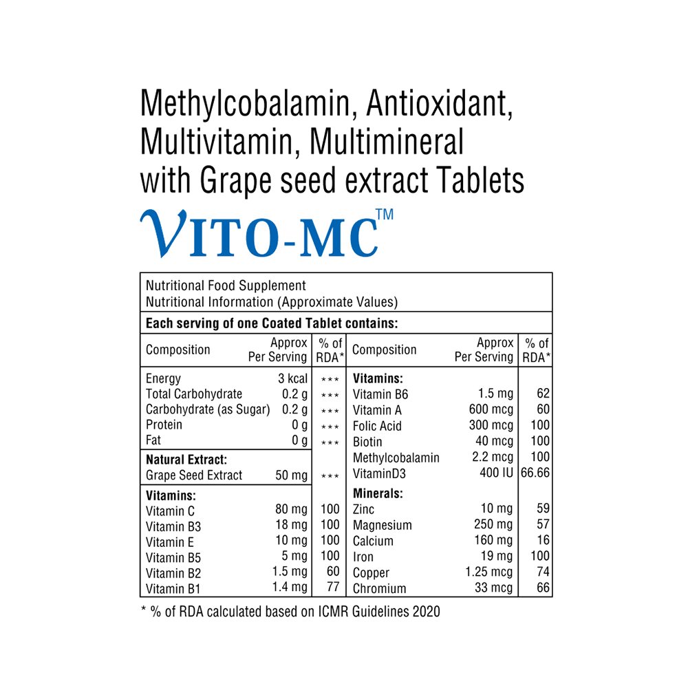 Vito-MC Tablet (15 Each) - Image 3