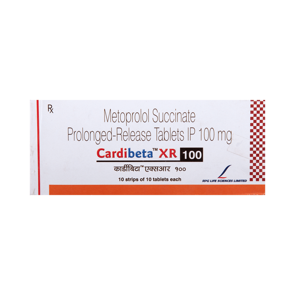 Cardibeta XR 100 Tablet - Image 2