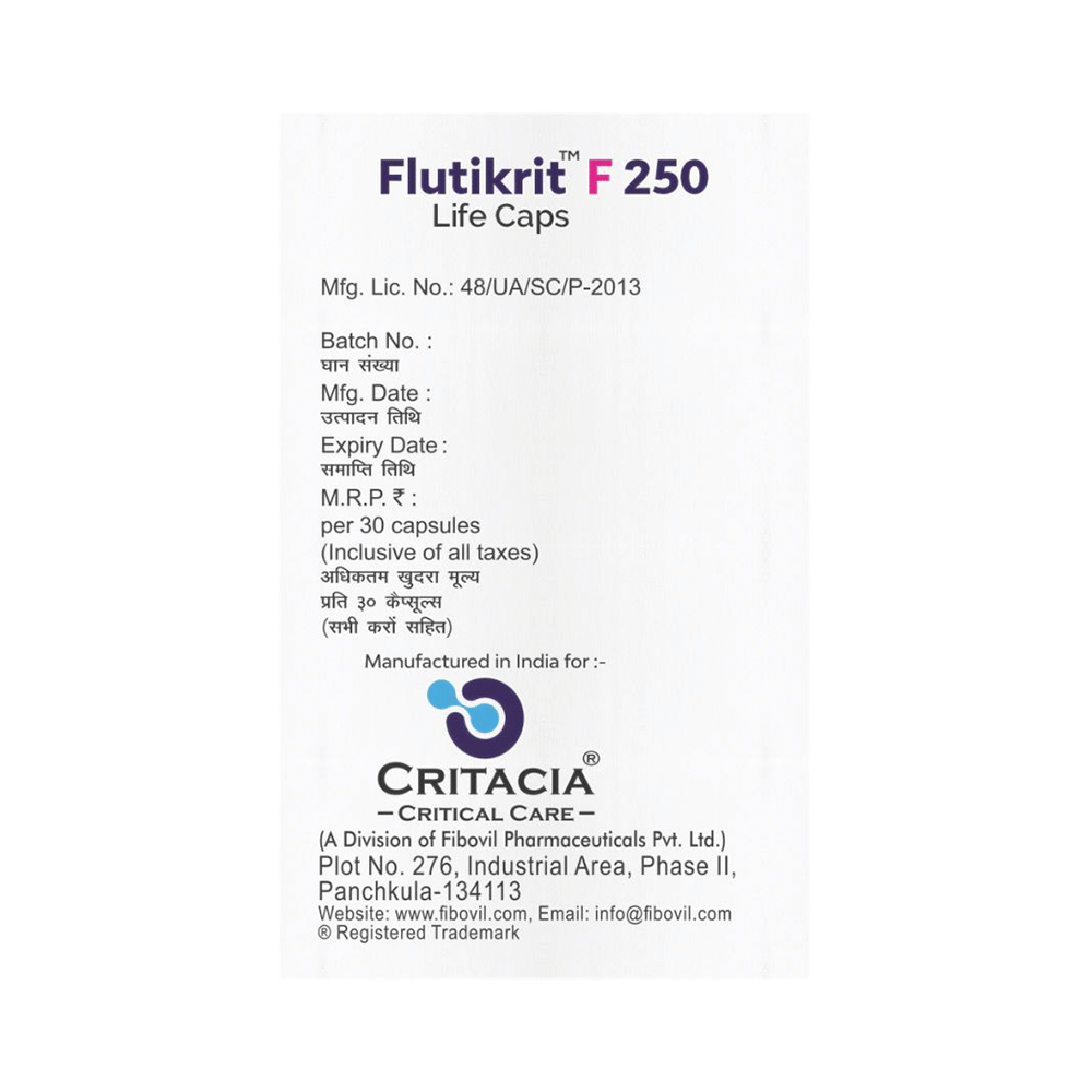 Flutikrit F 250 Capsule - Image 3