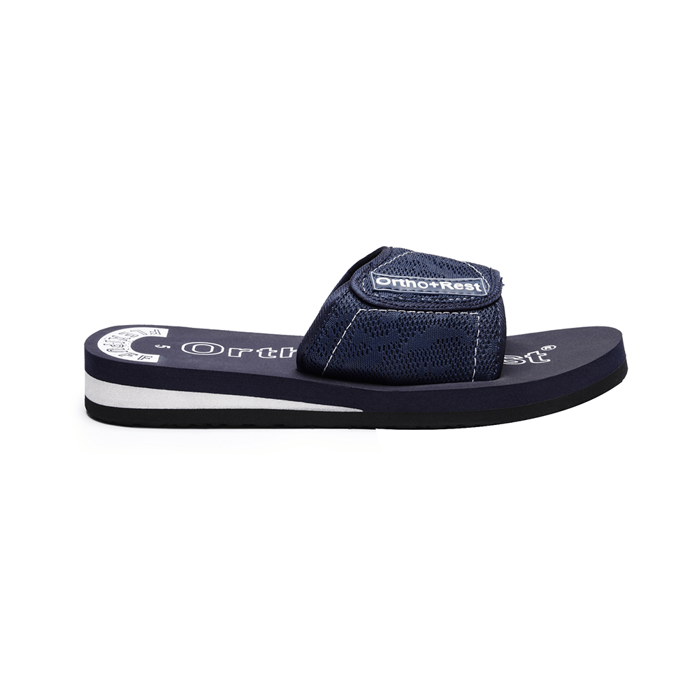 Ortho + Rest Extra Soft Sliders Flip Flop Orthopedic Slippers for Women Blue 7 - Image 5