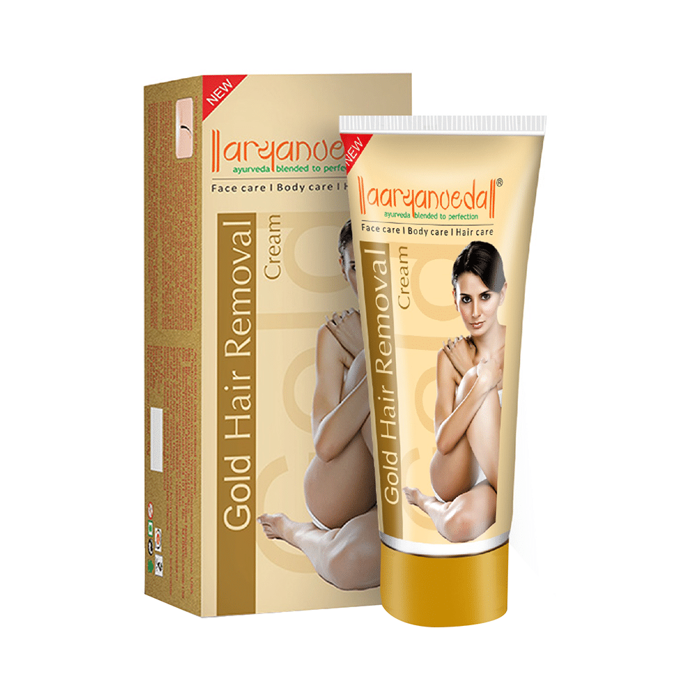 Aryanveda Gold Hair Removal Cream (40gm Each) - Image 1