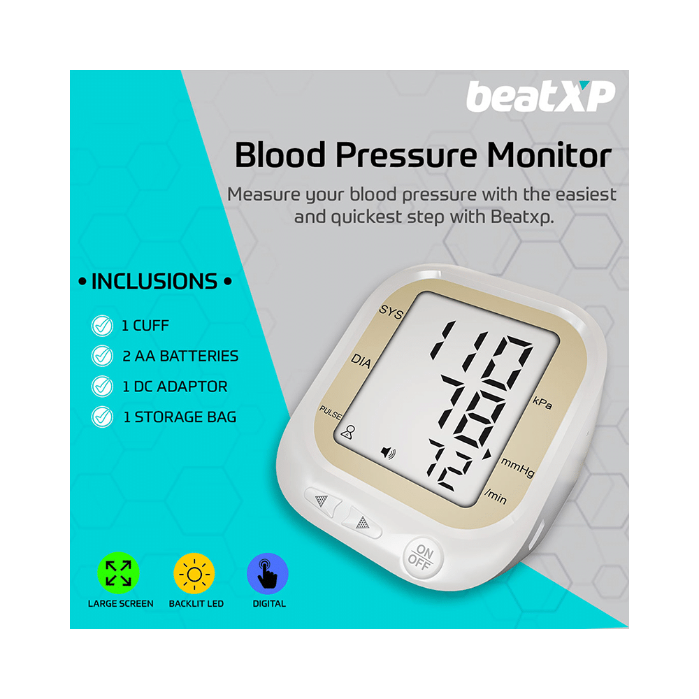 beatXP GHVMEDBPM006 Digital Blood Pressure Monitor - Image 6